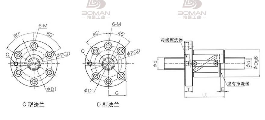 KURODA GR4505CS-DAPR 日本黑田丝杆怎么装珠子