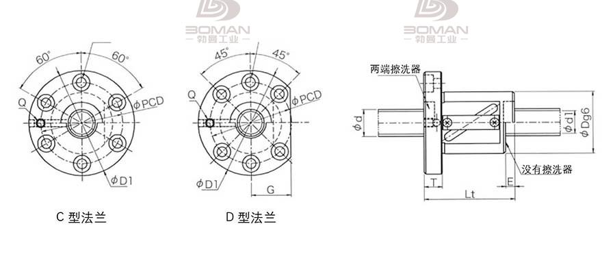 KURODA GR4512ES-DALR 日本黑田丝杆是什么材料