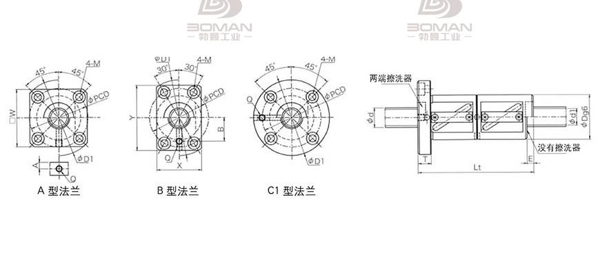 KURODA GR2506DD-CALR 日本黑田精工丝杠钢珠安装方法