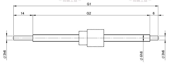 STEINMEYER施坦梅尔 1112/2.6.90.110 施坦梅尔滚珠丝杆结构图