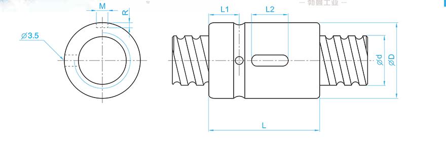 TBI SCI02505-4 tbi滚珠丝杠轴承型号说明