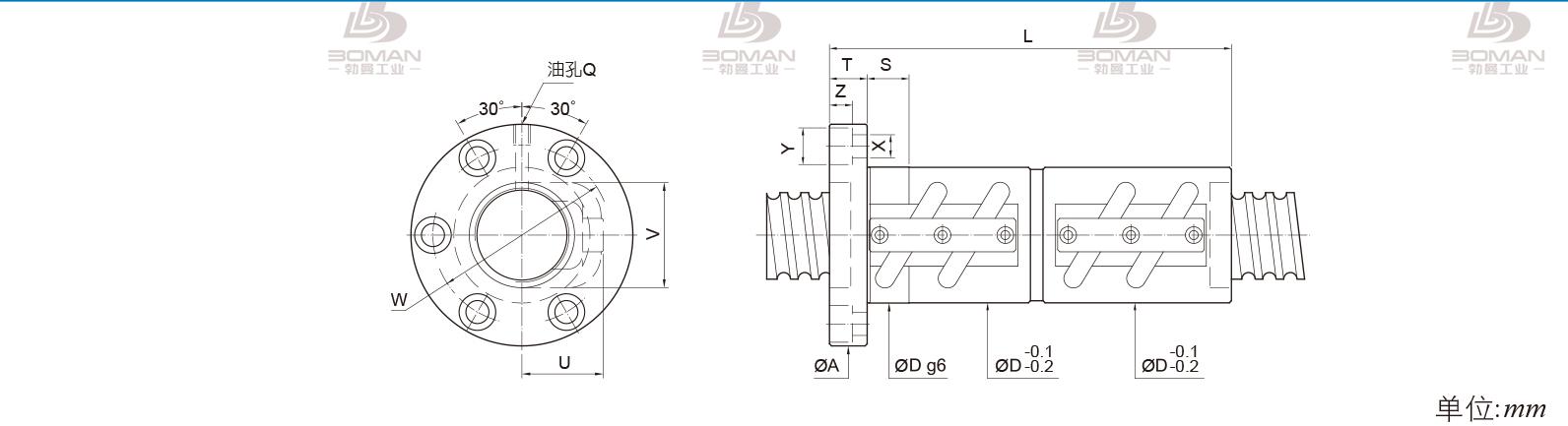 PMI FDVC-3610-5 PMI TBI研磨级滚珠丝杆
