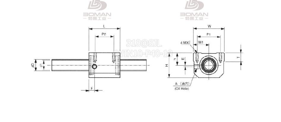 TSK RBSC1404-3.6 TSK2010丝杆