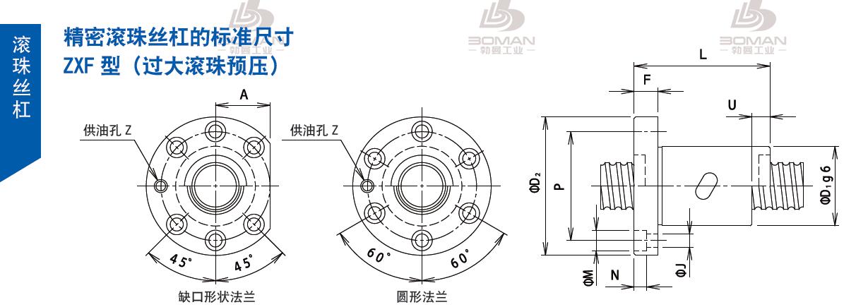 TSUBAKI 20ZXF3S6 tsubaki数控滚珠丝杆规格